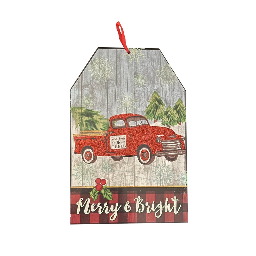 Graphic Decor - Hang on wall or lean on shelf